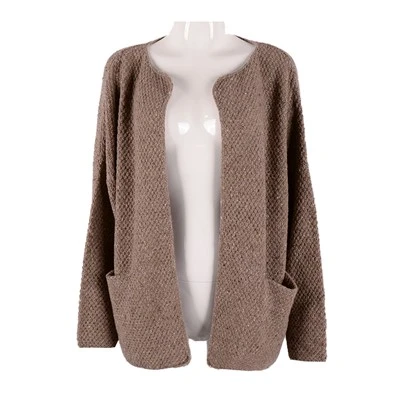 Cardigan Femei Dimensiuni Plus Cu Buzunar